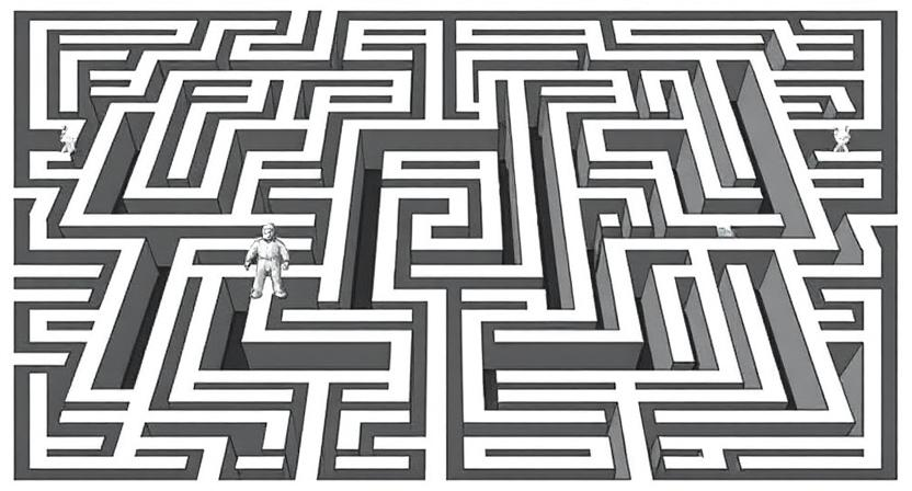 Kruskal's algorithm for generating perfect mazes